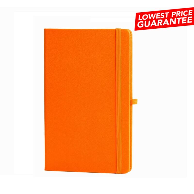 PINGER – Giftology A5 Hard Cover Ruled Notebook – Orange
