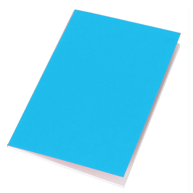 VINICA – eco-neutral A5 Notebook – Aqua Blue