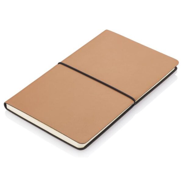 PEJA – Santhome A5 Recycled PU Soft Cover Notebook – Tan