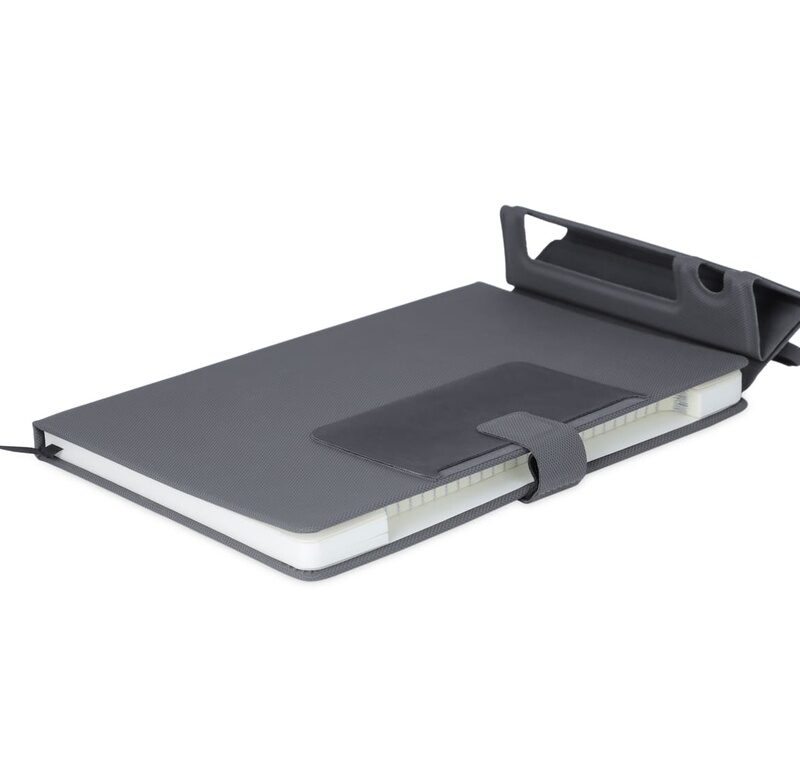 MANEZ – Santhome A5 Notebook with Phone Stand and Pen Holder