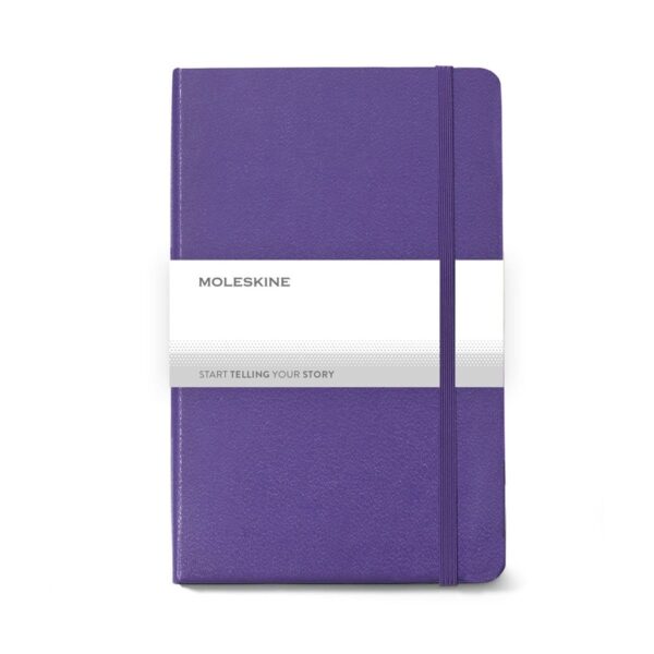 Moleskine Classic Hard Cover Large Ruled Notebook – Brilliant Violet