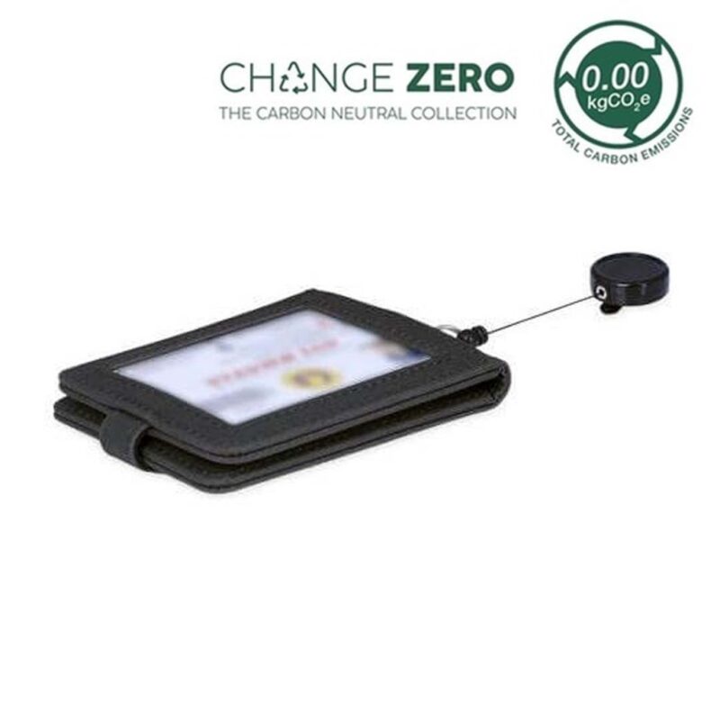 KOLN – Santhome ID Cardholder with Reel Badge – Black