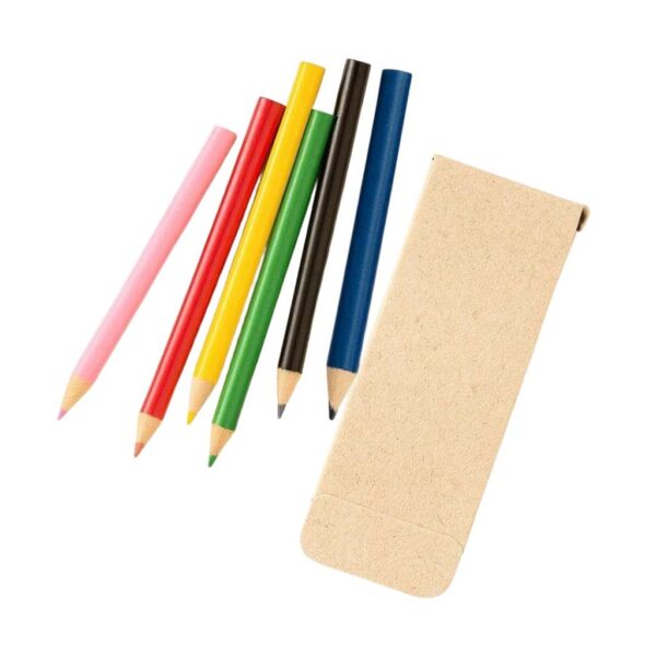 OTTA – Giftology Set of 6pcs Color Pencils in Lemongrass Paper Box