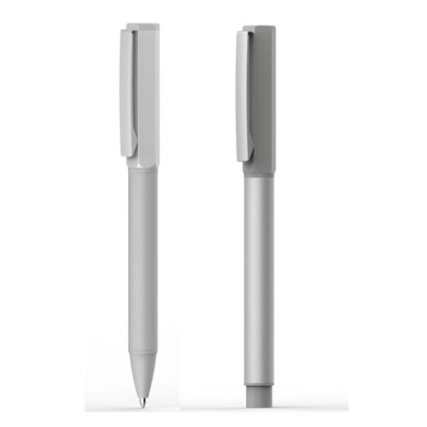 TROFA – Metal Roller and Ball Pen Set – Silver/Grey