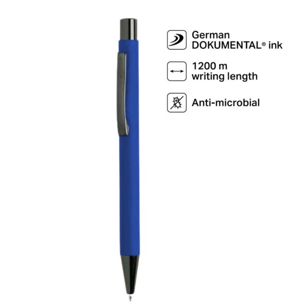 BILLUND – Giftology Metal Ballpen – Blue (Anti-bacterial)