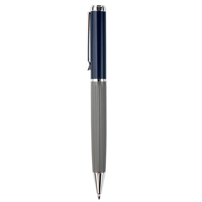 BRAKEL – Metal Pen – Blue/Grey
