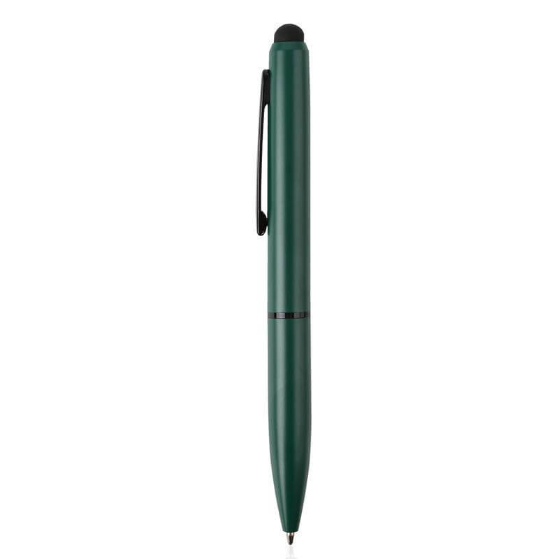 SVEN – Metal Ballpoint Pen with Stylus – Green