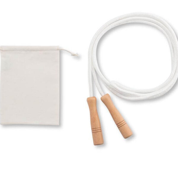 XANTHI – Cotton Jumping Rope in a Cotton Pouch