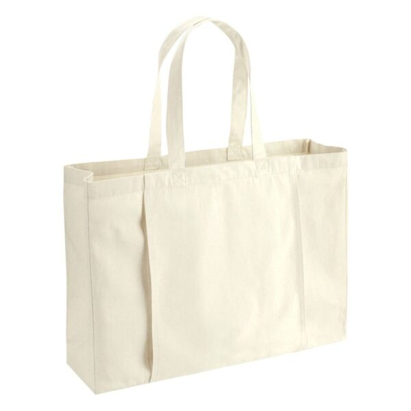 HURUP – Gym/Yoga 310GSM Cotton Tote Bag – White