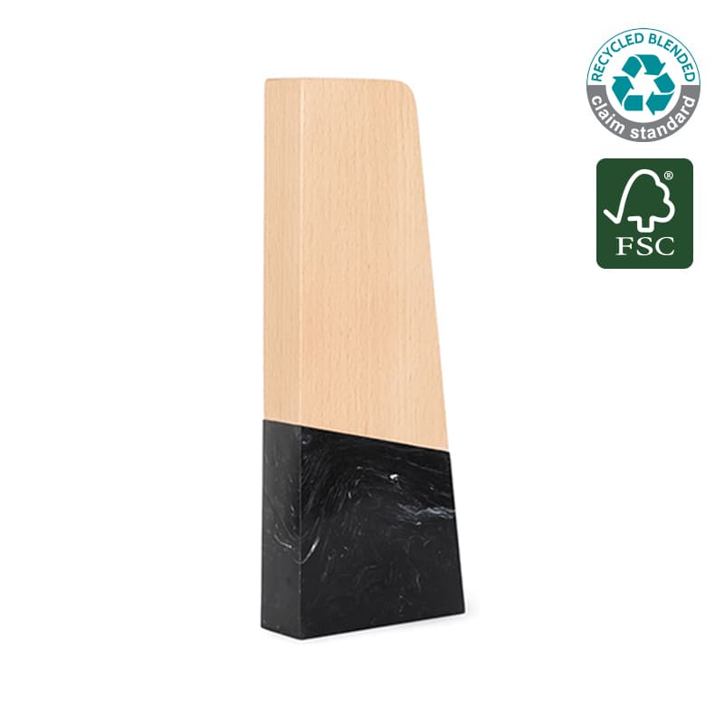 FARSO – Waste-to-Wins® Recycled Award – Black Swirl