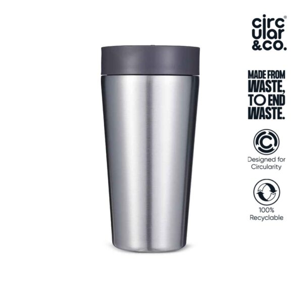 Circular Cup – Recycled Stainless Steel Cup 12oz