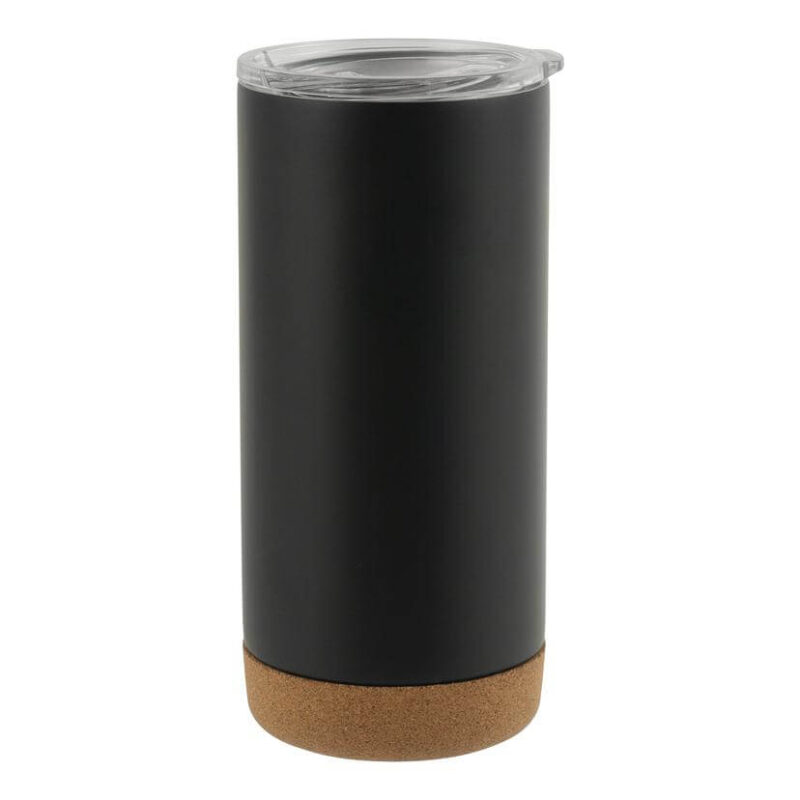 RASTATT – Giftology Insulated Mug / Tumbler with Cork Base – Black