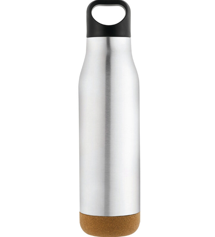 CREIL – Giftology Insulated Water Bottle with Cork Base – Steel