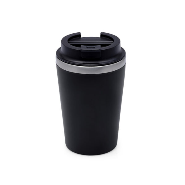 MOSS – Giftology Steel/PP Double Wall Tumbler – 350ml – Black
