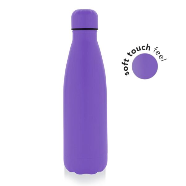 GRODNO – Soft Touch Insulated Water Bottle – Violet