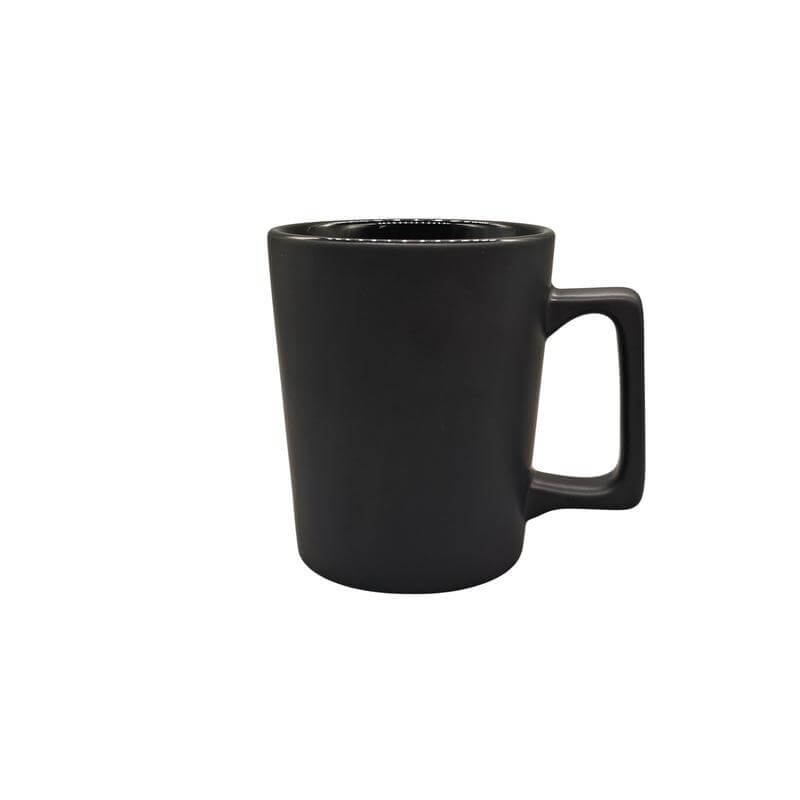 FALLO – Giftology Ceramic Cup with Wide Grip 400 ml – Black