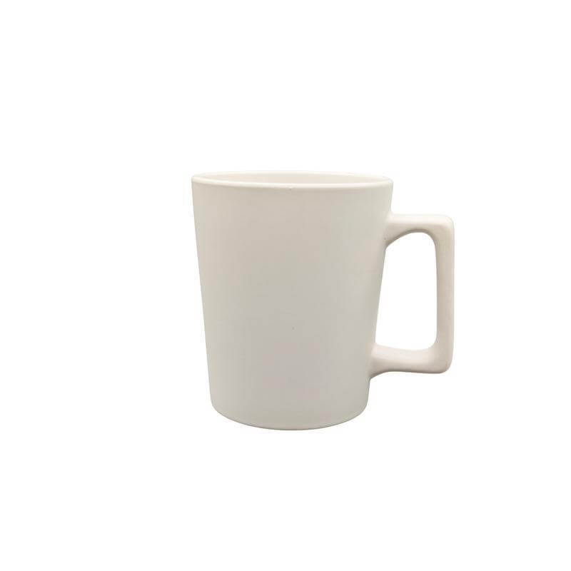 FALLO – Giftology Ceramic Cup with Wide Grip 400 ml – White