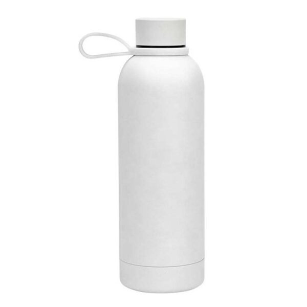 CADIZ – Giftology Double Wall Stainless Steel Bottle 500ml – White