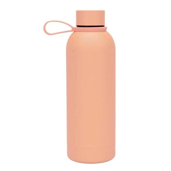 CADIZ – Giftology Double Wall Stainless Steel Bottle 500ml – Peach Pink