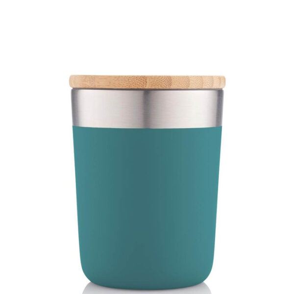 R-LAREN – CHANGE Collection Recycled Insulated Mug – Aqua Green