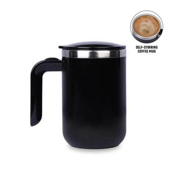 CAFFE – Hans Larsen Auto-Stirring Coffee Mug – Black