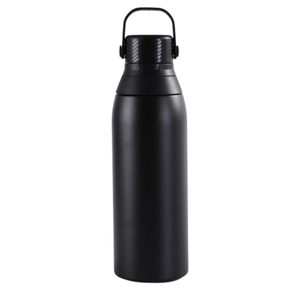 EVORA – Hans Larsen Double Wall Stainless Steel Vacuum Bottle – 750ml – Black