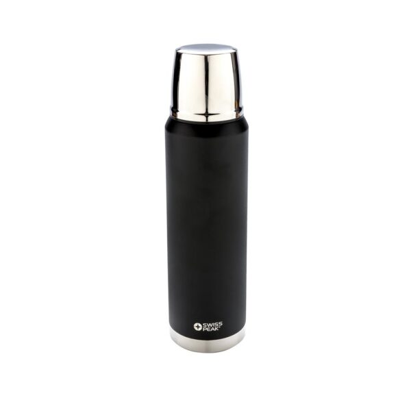 Swiss Peak ELITE – 1 L Copper Vacuum Flask – Black