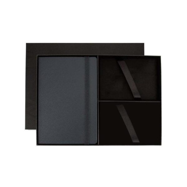 Cross Hardcover Notebook & 3pc Gift Box – Navy Blue