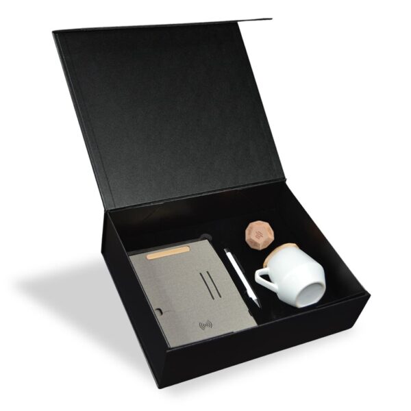 Mindful Productivity Gift Set – White / Grey