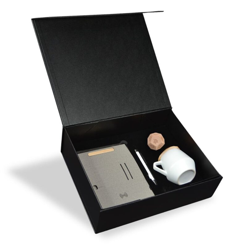 Mindful Productivity Gift Set – White / Grey