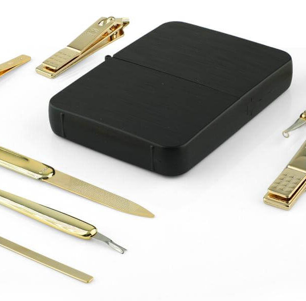 CHELLES – Premium Grooming / Manicure Set – Gold