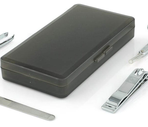 GLINA – Premium Grooming / Manicure Set – Silver