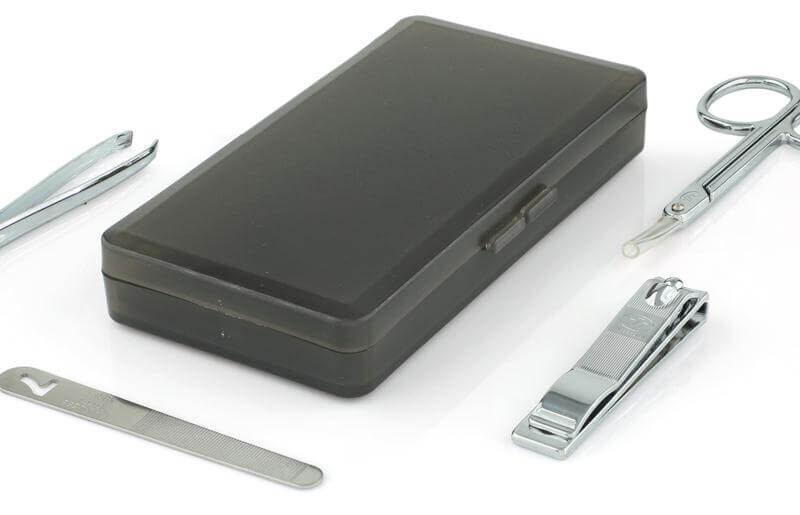 GLINA – Premium Grooming / Manicure Set – Silver