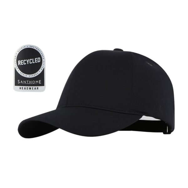 PEAK – Santhome® DryNCool® Advanced Seamless 6-Panel Cap – Black
