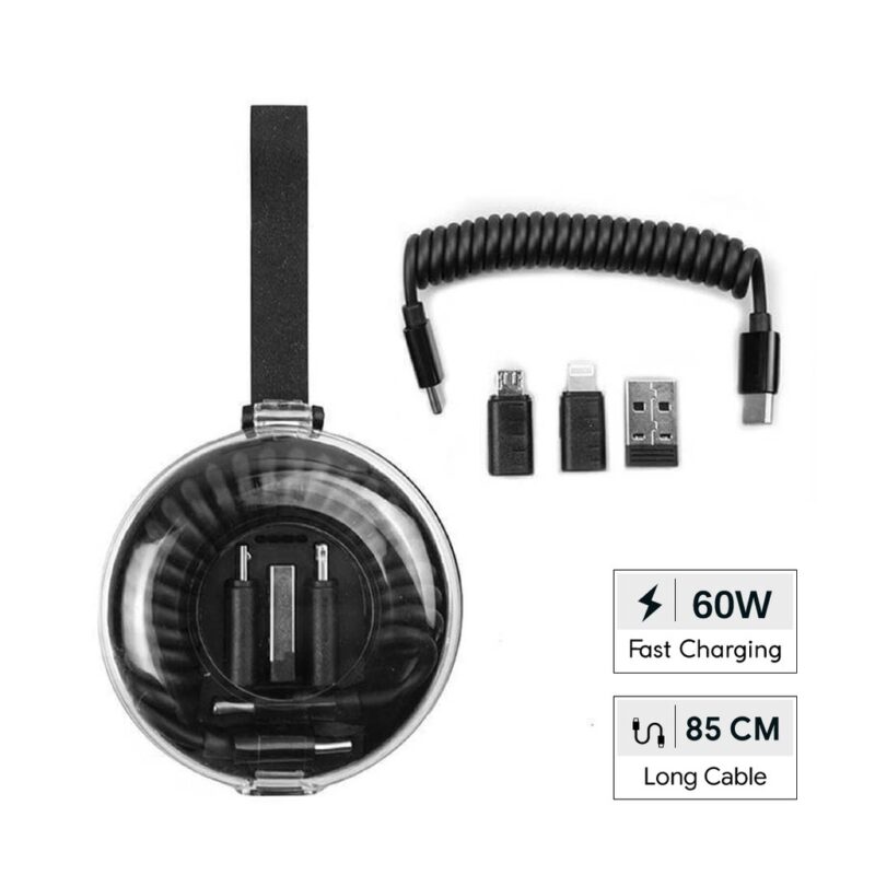 CORDA – Giftology Curled Cable & Adapter Kit