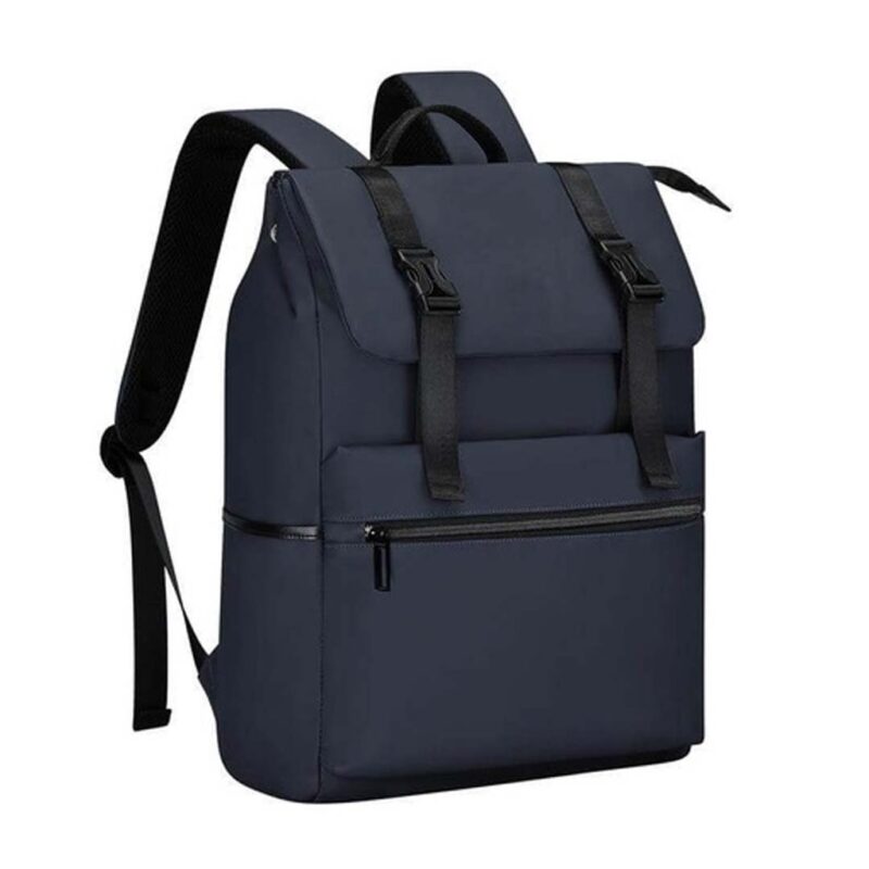 LEON – Giftology 17″ Rolltop Backpack – Blue