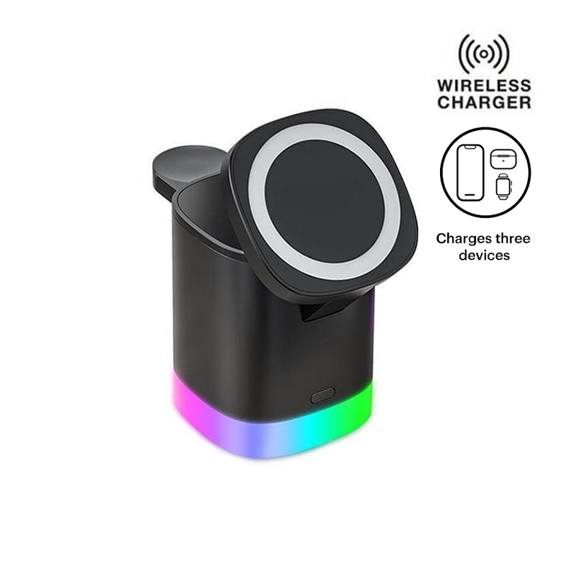 SIRAN – Giftology Mag 3-In-1 Compact Wireless Charger