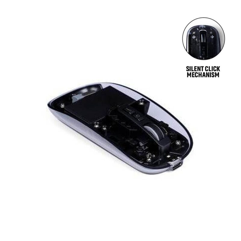 LOGIK – @memorii Transparent 3-mode Wireless Mouse