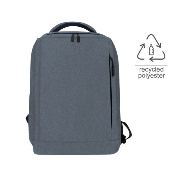 BARUTH – Giftology GRS-certified Recycled RPET Backpack – Blue