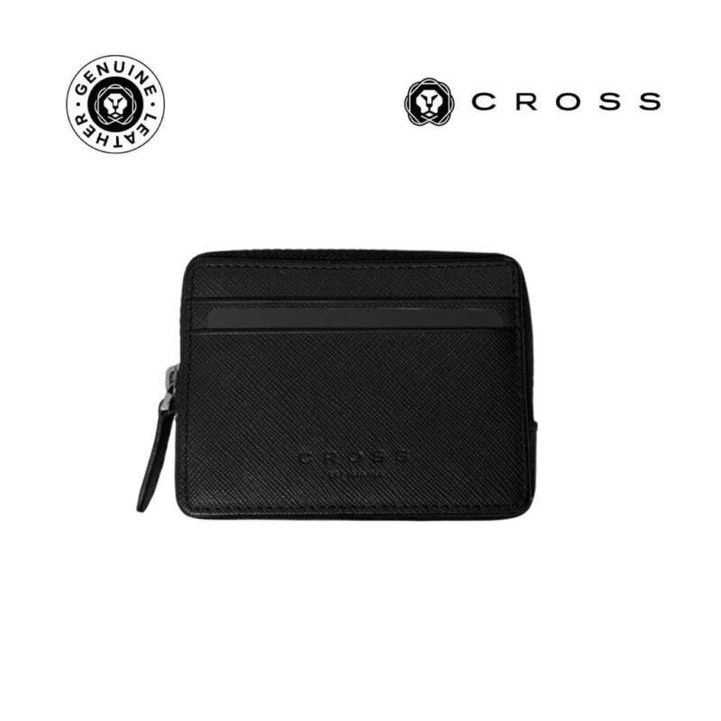 CROSS Leather Ladies Wallet – Black