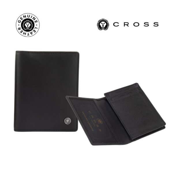 CROSS Soft Grain Leather Business Card Case – Black