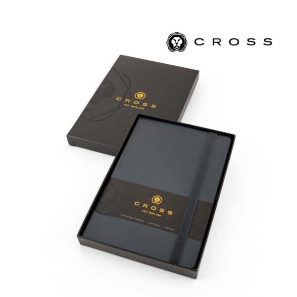 Cross Hardcover Notebook with Box – Navy Blue