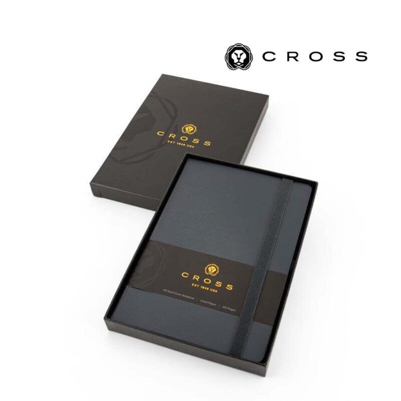 Cross Hardcover Notebook with Box – Navy Blue