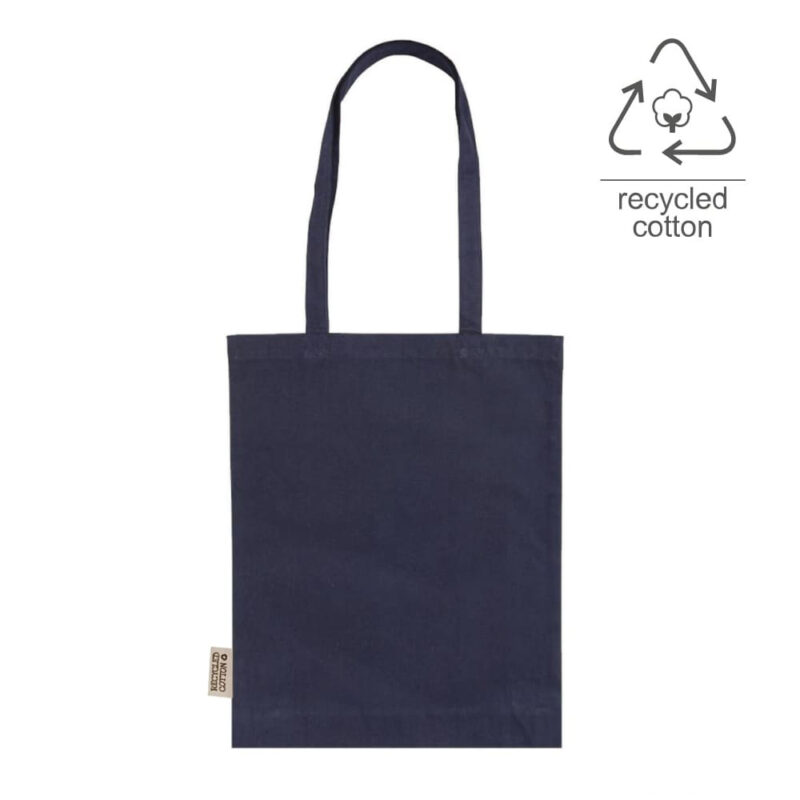 HAREN – Recycled Cotton Tote Bag (140GSM) – Blue