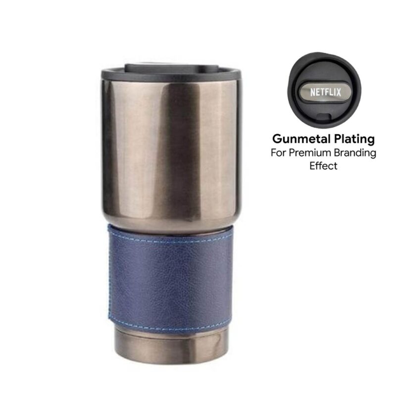 BOLIN – Hans Larsen Insulated Tumbler with Grip Sleeve 530ml – Blue