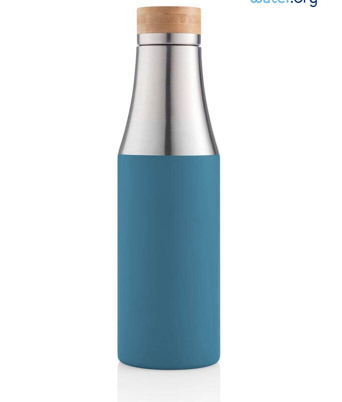 BREDA – CHANGE Collection Insulated Water Bottle – Blue