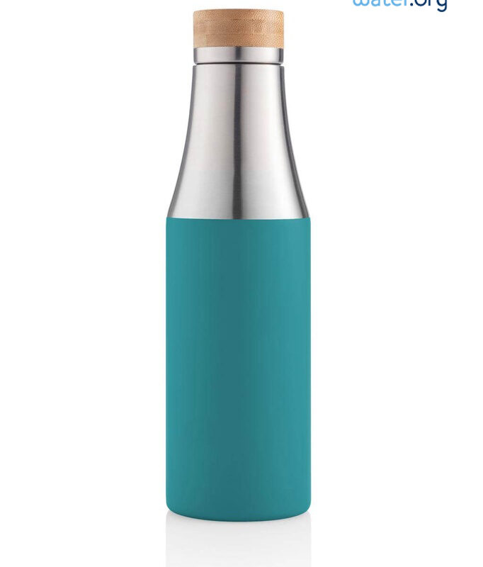BREDA – CHANGE Collection Insulated Water Bottle – Aqua Green
