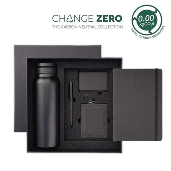 AVEIRO – CHANGE ZERO Sustainable 5pc Gratitude Gift Set – Black