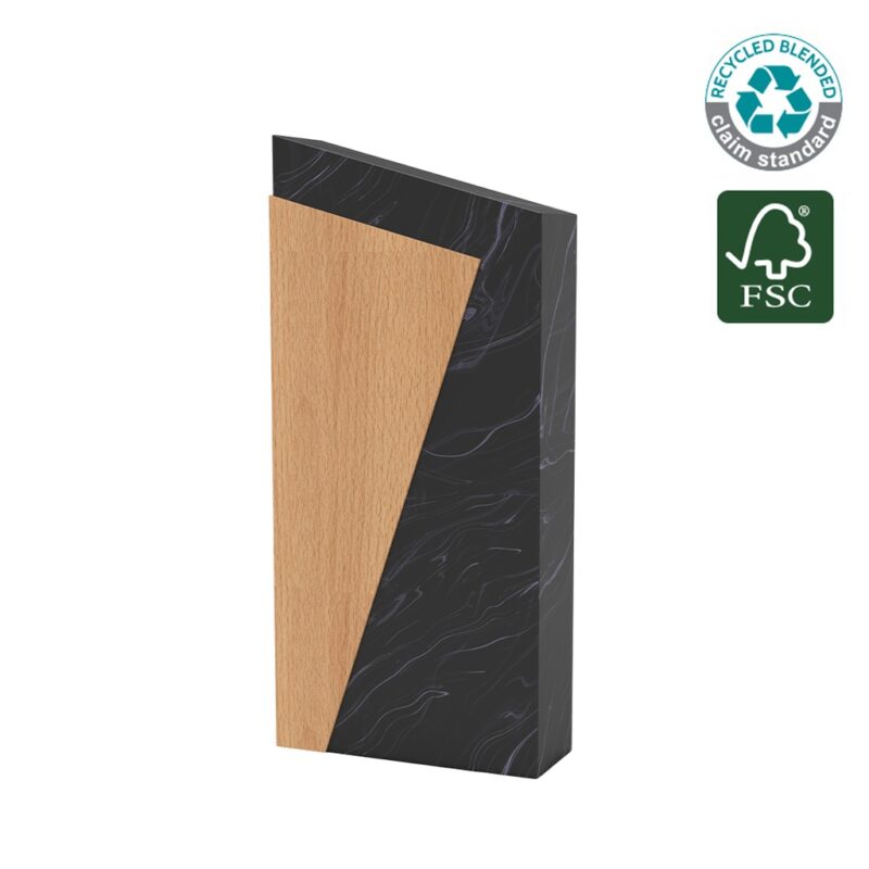 MILOT – Waste-to-Wins® Recycled Award – Black Swirl