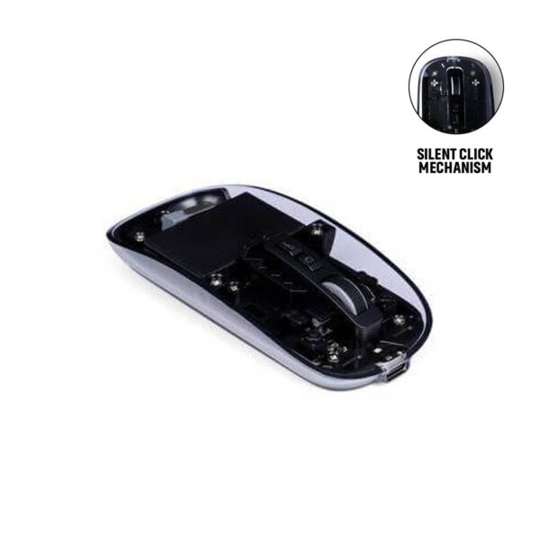 LOGIK – @memorii Transparent 3-mode Wireless Mouse